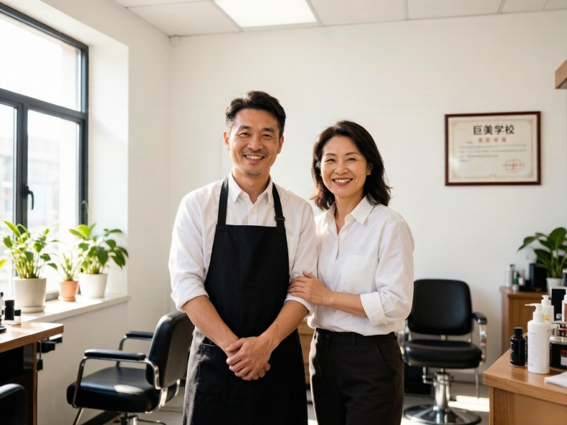 50岁夫妻双双学快剪,开店月入过万:中年人创业,这条路走对了